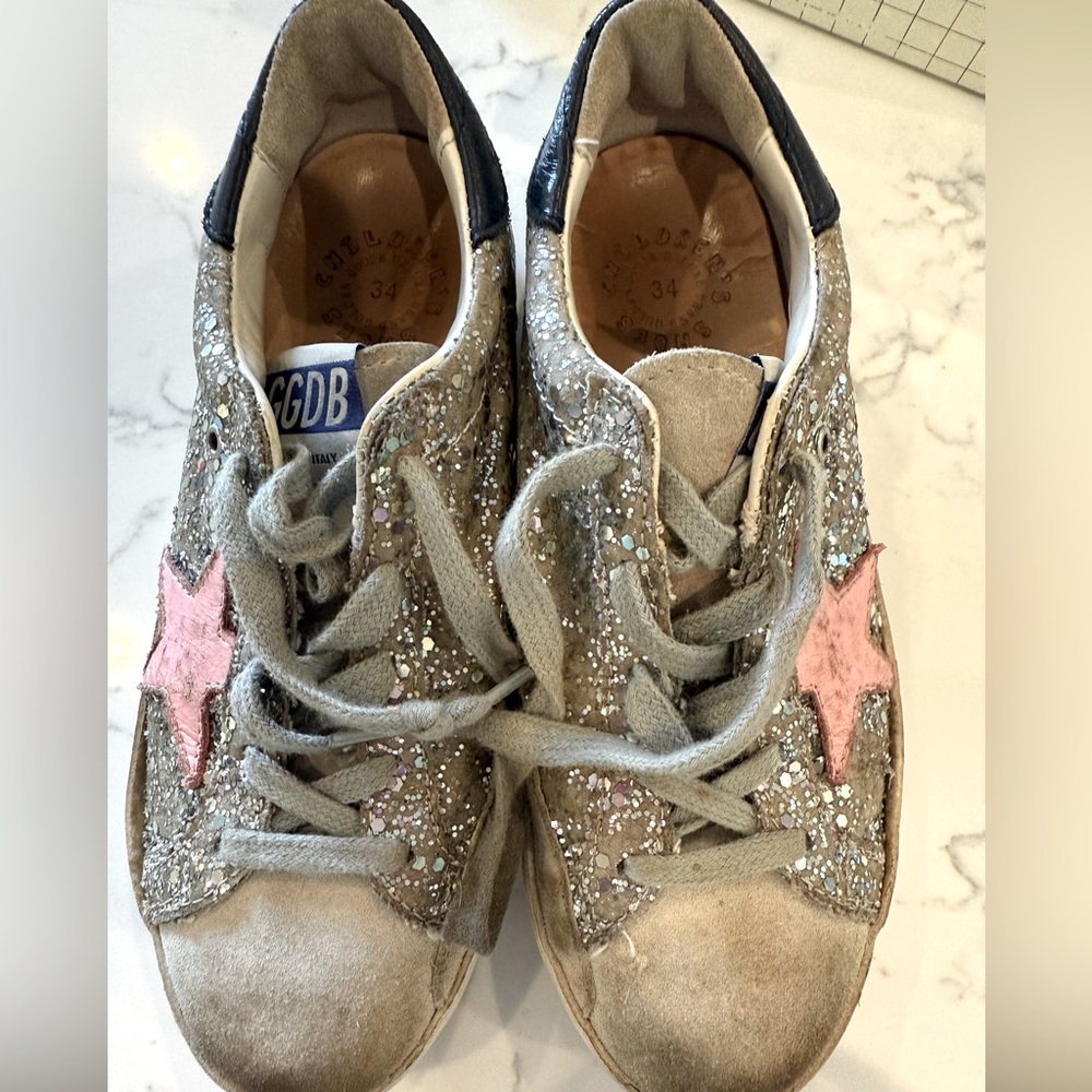 Golden Goose GGDB Kids Super Star EU size 34